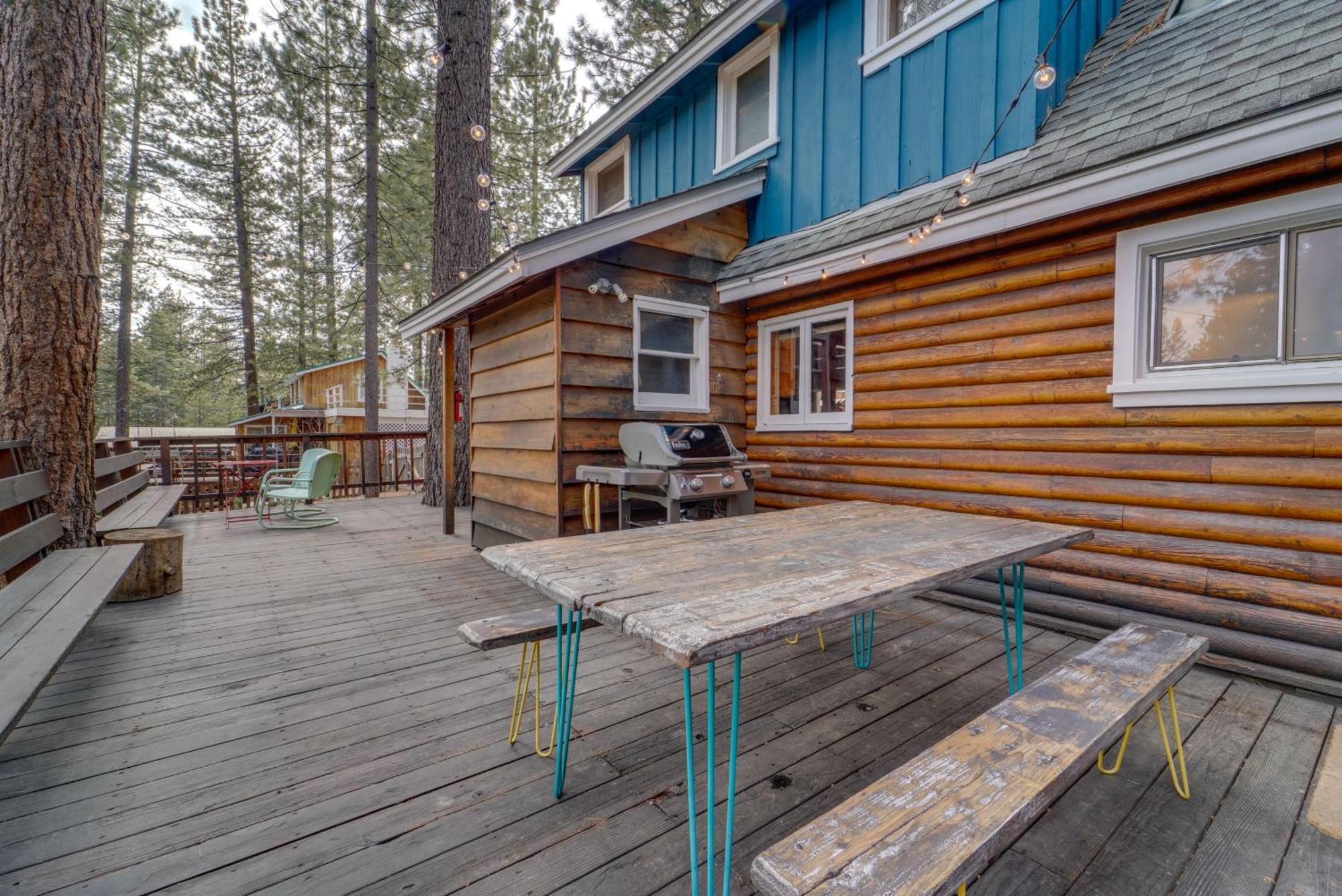 Boutique And Artsy Log Cabin In North Lake Tahoe! Kings Beach Exterior photo