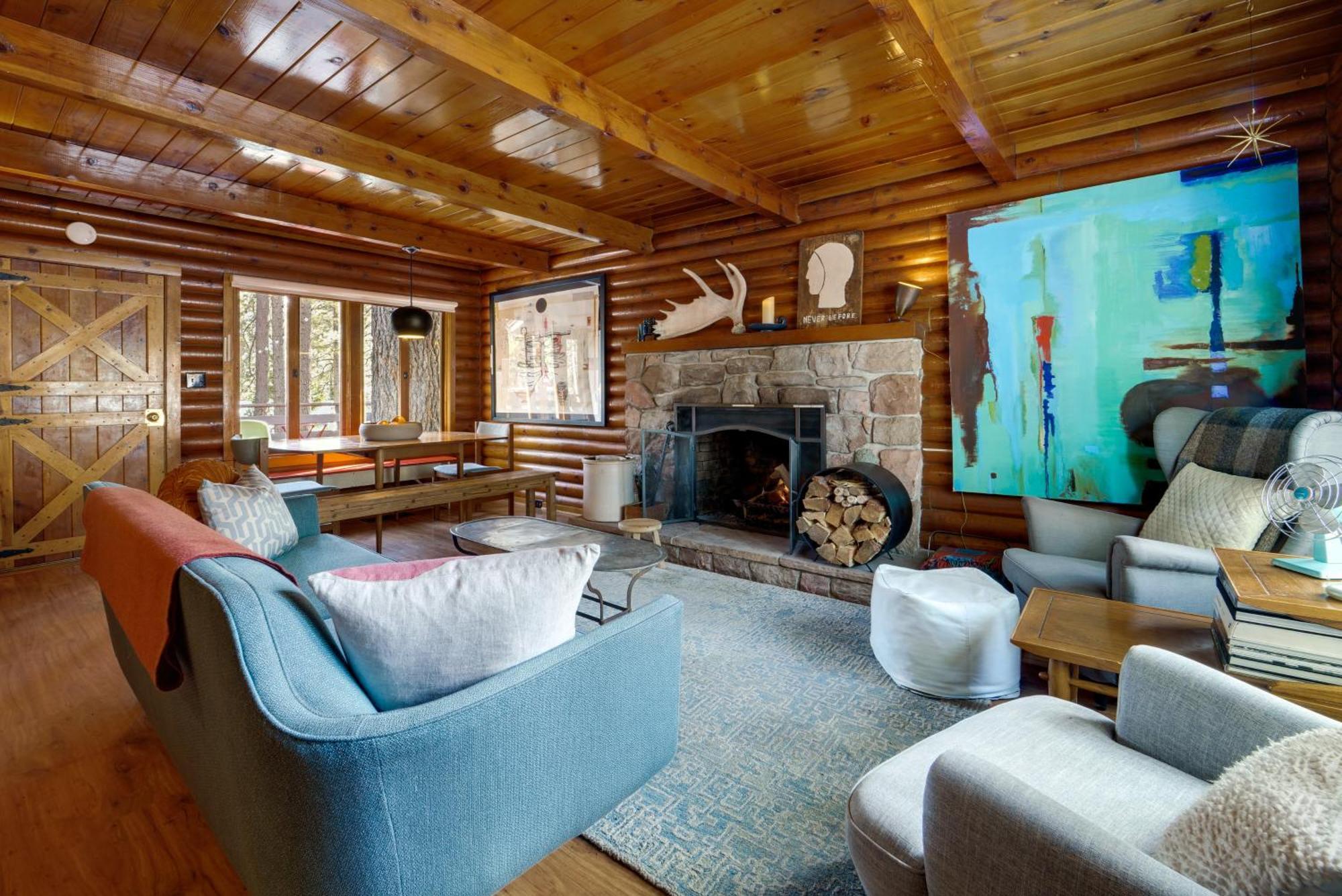 Boutique And Artsy Log Cabin In North Lake Tahoe! Kings Beach Exterior photo